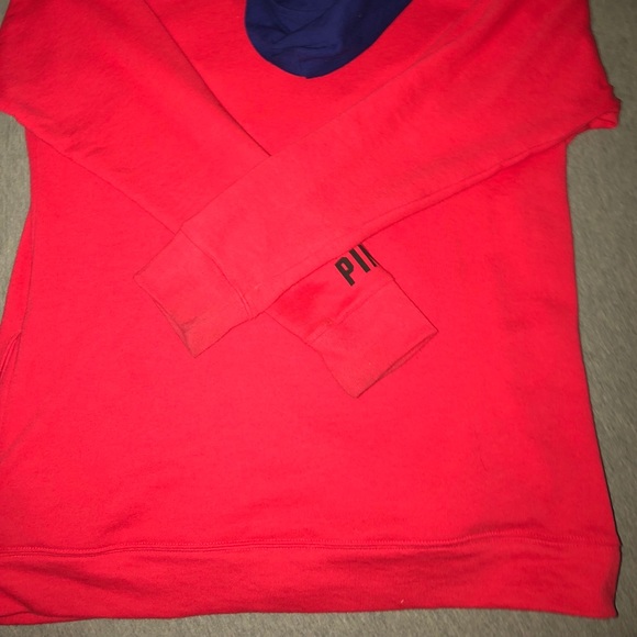 VS Pink quarter zip hoodie - Picture 3 of 4